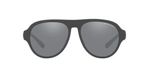 A|X Armani Exchange Men's Aviator Sunglasses, Matte Green