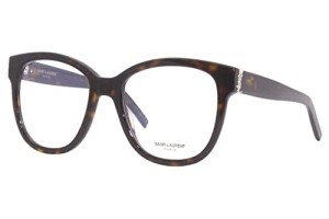 Saint Laurent Women's Havana Square Sunglasses 54mm