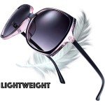 Chic Oversized Square Cat Eye Sunglasses - Pink/Black