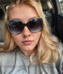 Chic Oversized Square Cat Eye Sunglasses - Pink/Black