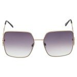 Jessica Simpson Geometric Metal Square Sunglasses - 61mm