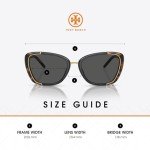 Tory Burch Cateye Sunglasses with Eyewear Kit