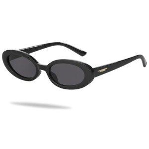 Kursan Retro Oval Sunglasses for Narrow Faces