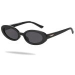 Kursan Retro Oval Sunglasses for Narrow Faces