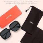 Trendy Oversized Polarized Sunglasses for Women