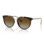 Burberry Willow Round Polarized Sunglasses with Eyewear Kit