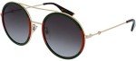 Gucci Green Gradient Round Sunglasses GG0061S