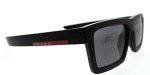 Prada Linea Rossa Matte Black Men's Sunglasses