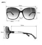 Jessica Simpson Butterfly Sunglasses with UV400 Protection