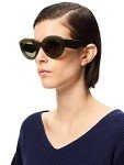 Chic Olive Green Cat Eye Sunglasses for Women