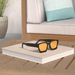 VANLINKER Retro Thick Square Sunglasses for All