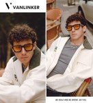 VANLINKER Retro Thick Square Sunglasses for All