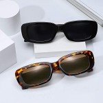 Tskestvy Retro Square Sunglasses for Trendy Styles