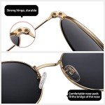 MEETSUN Retro Round Polarized Sunglasses for All