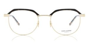 Saint Laurent SL 124 Havana/Gold Sunglasses 50mm