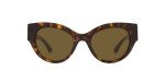 Versace Women's Havana Sunglasses with Dark Lenses