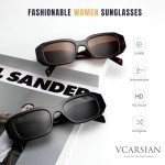 Trendy Retro Rectangle Sunglasses for All