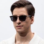 CARFIA Retro Polarized Men's Sunglasses with UV Protection