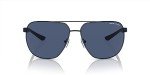 A|X Armani Exchange Matte Blue Aviator Sunglasses
