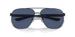 A|X Armani Exchange Matte Blue Aviator Sunglasses