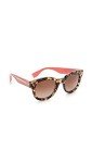 Fendi Women's Havana Honey Sunglasses