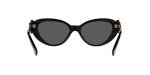 Versace Women's Black Frame Sunglasses with Grey Lenses