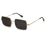 SOJOS Retro Polygon Polarized Sunglasses for All