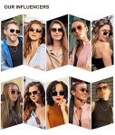 SOJOS Retro Polygon Polarized Sunglasses for All