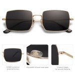 SOJOS Retro Polygon Polarized Sunglasses for All