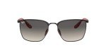Ray-Ban Scuderia Ferrari Matte Black Square Sunglasses