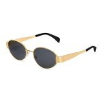 Retro Oval Designer Sunglasses for Men and Women