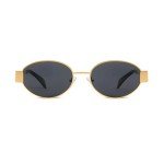 Retro Oval Designer Sunglasses for Men and Women