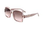 Jimmy Choo Sammi Square Sunglasses in Nude