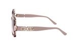 Jimmy Choo Sammi Square Sunglasses in Nude