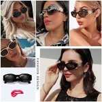 Trendy KUGUAOK Irregular Rectangle UV Sunglasses for Women