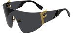 Fendi Black FF0382/S Visor Sunglasses, 73mm