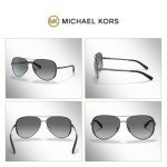 Michael Kors Chelsea Aviator Sunglasses + Eyewear Kit