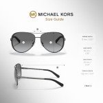 Michael Kors Chelsea Aviator Sunglasses + Eyewear Kit