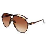 Retro Tortoise Oversized Aviator Sunglasses for All
