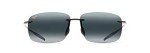 Maui Jim Breakwall Polarized Rimless Sunglasses - Black