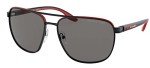 Prada Linea Rossa PS 50YS Black/Red Sunglasses