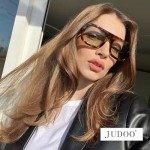 Trendy Retro Tortoise Aviator Sunglasses for All