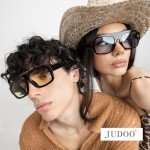 Trendy Retro Tortoise Aviator Sunglasses for All