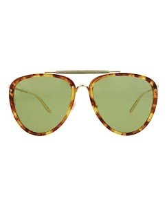 Gucci Havana Gold Aviator Sunglasses – Iconic Style