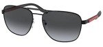 Prada PS 53XS Matte Black Gradient Polarized Sunglasses
