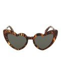 Saint Laurent Cat Eye Havana Grey Sunglasses