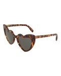 Saint Laurent Cat Eye Havana Grey Sunglasses