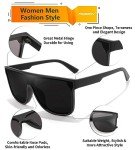 Trendy Oversized Polarized Sunglasses for Men and Women