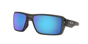 Oakley Men's Double Edge Polarized Sunglasses, Grey Smoke