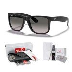 Ray-Ban RB4165 Justin Black/Grey Gradient Sunglasses
